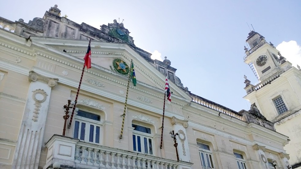 Palácio da Redenção, sede do Governo da Paraíba (Foto: André Resende/G1)
