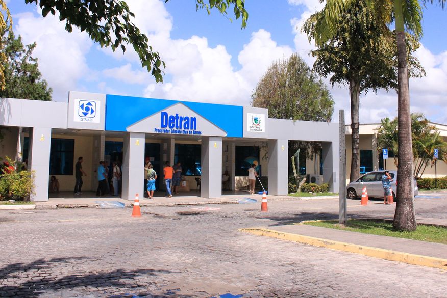 Posto do Detran na Paraíba — Foto: Secom-PB/Divulgação