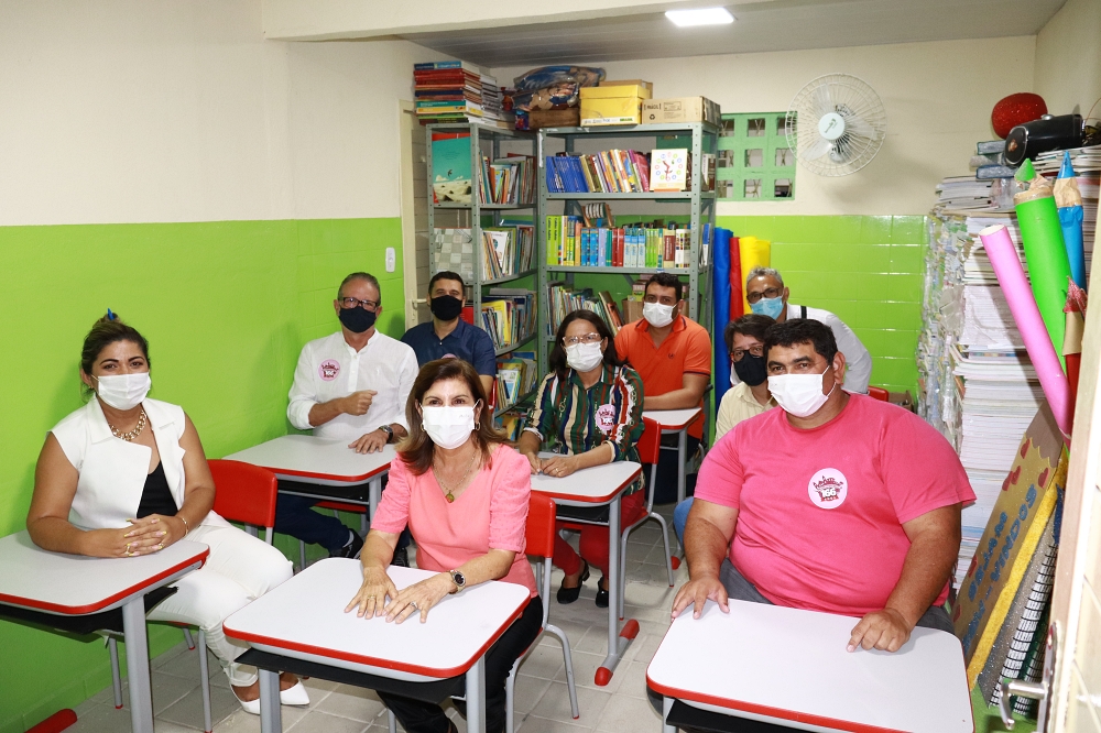 Cerimônia simbólica aconteceu na Escola Municipal Jacinta Bezerra - Foto: Divulgação