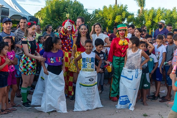 Festa em comemoração ao Dia das Crianças, na comunidade de Boa Vista - Foto: Divulgação
