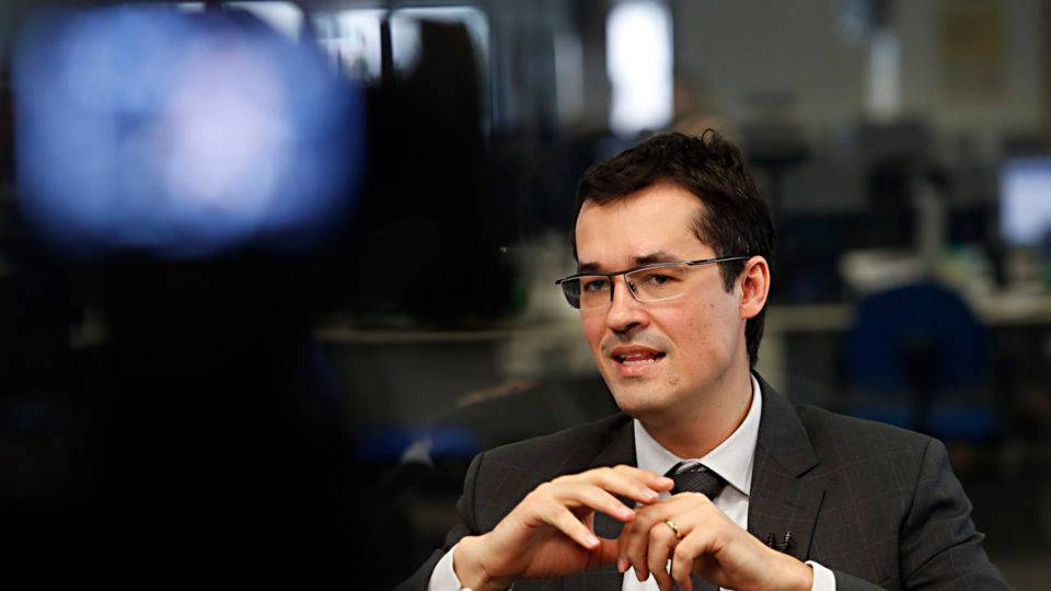 Dallagnol durante entrevista - Foto: Albari Rosa/Gazeta do Povo