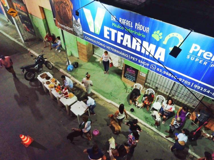 População prestigiou primeira 'cãominhada de Natal' - Foto: Divulgação