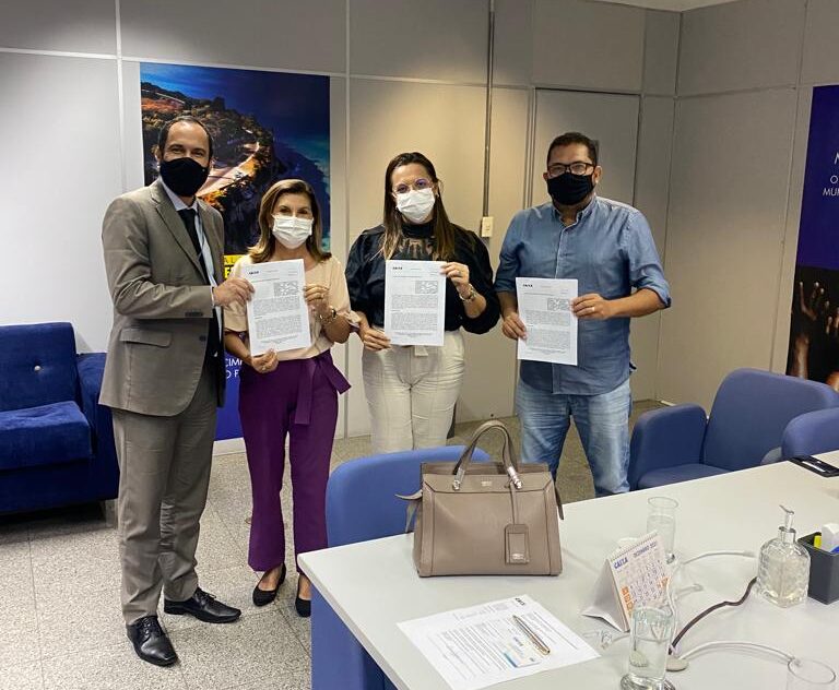Assinatura aconteceu na Superintendência da Caixa Econômica Federal, em João Pessoa - Foto: Divulgação