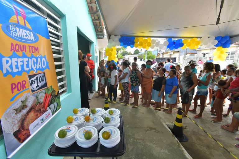 Programa Tá na Mesa começou nesta quarta-feira (20) em Marcação - Foto: Divulgação