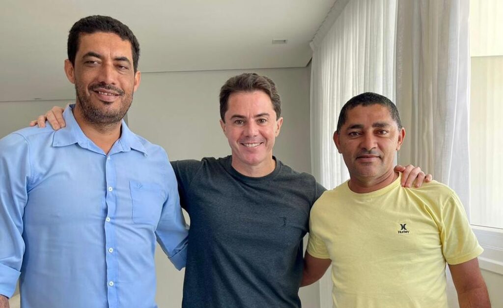 Tiago Lisboa (esquerda), Veneziano (centro) e Adenilson (direita) - Foto: Reprodução/redes sociais