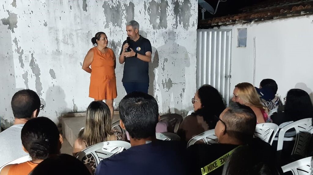 Tanilson agradeceu apoio e garantiu continuidade no trabalho do seu pai, Edmilson Soares (Avante) – Foto: Blog Lenilson Balla