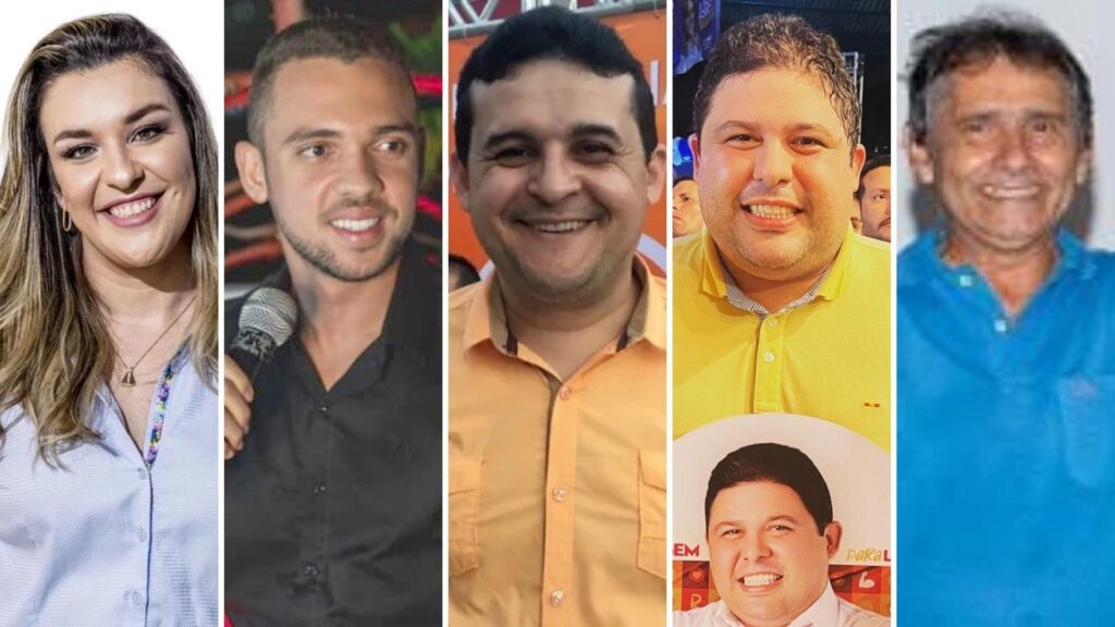 Camila, Ramon, Célio, Renato e Zé Costa - Foto: Reprodução