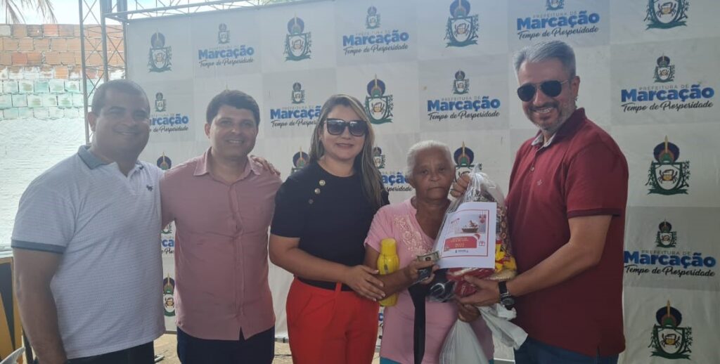 Prefeita Eliselma participou da ação ao lado do deputado estadual, Tanilson Soares – Foto: Assessoria