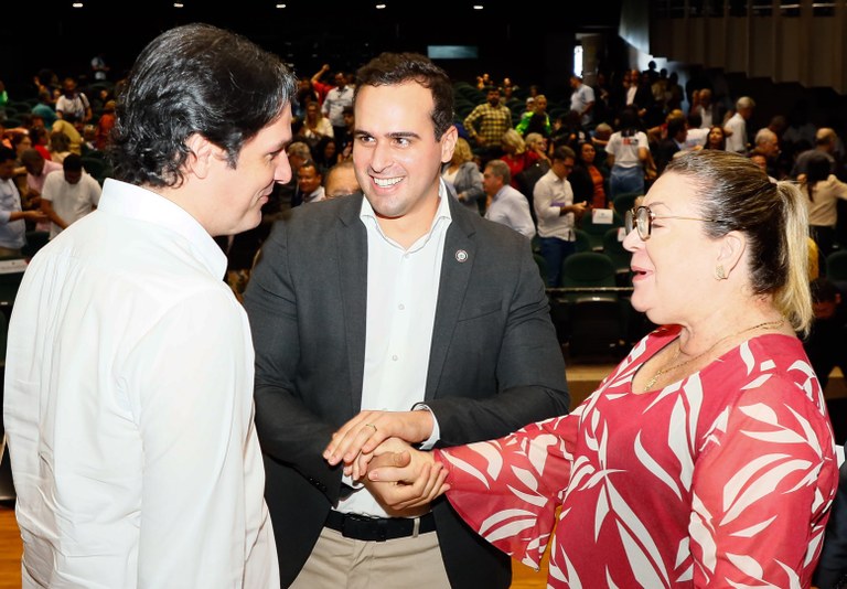 Prefeita Magna evidenciou satisfação de receber o ODE, em agosto – Foto: Secom-PB