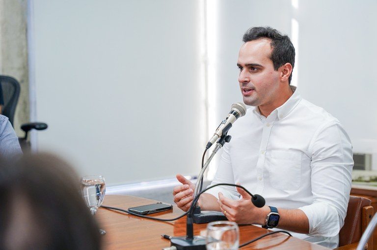 Governador em exercício Lucas Ribeiro - Foto: Divulgação/Secom-PB