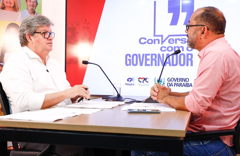 O anúncio foi feito durante o programa “Conversa com o Governador" - Foto: Secom-PB