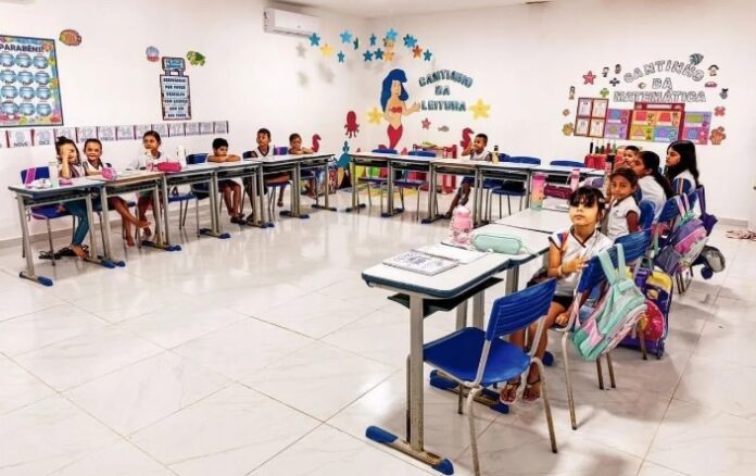 Uma das iniciativas mencionadas foi a reforma e ampliação da escola do Sítio Campinas - Foto: Assessoria