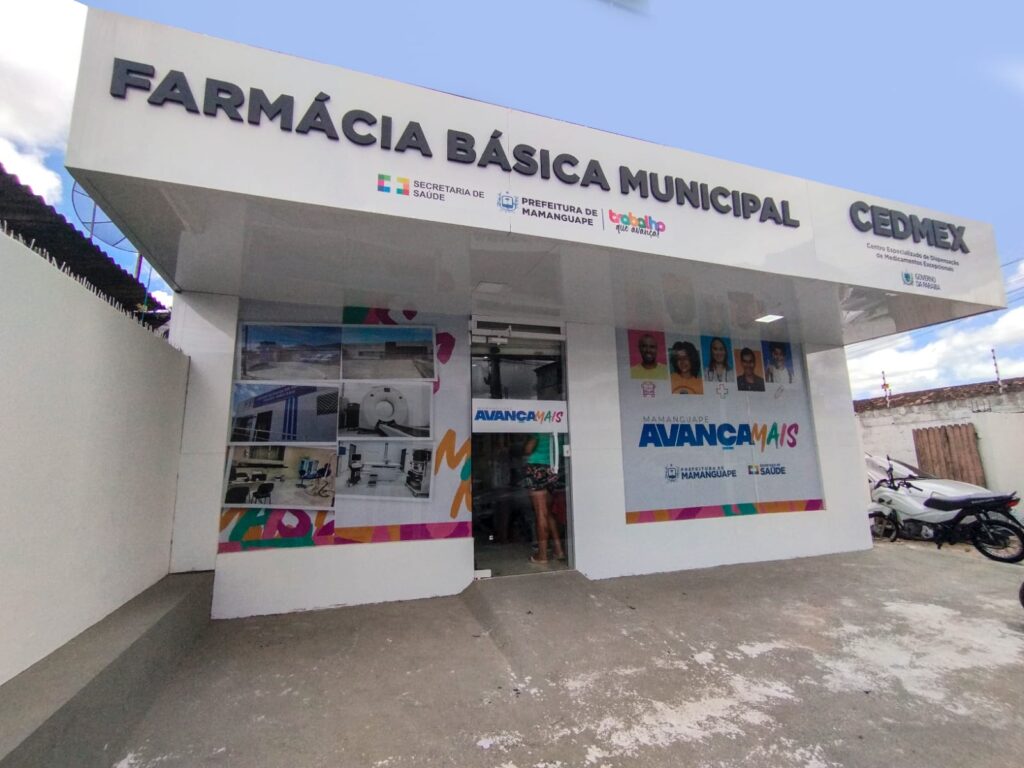 Sede da Farmácia Básica de Mamanguape – Foto: Divulgação