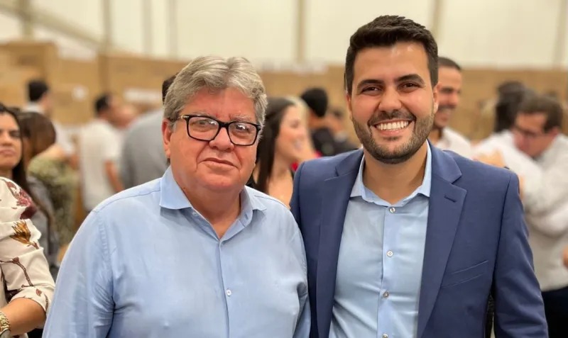 João Azevêdo (esquerda) e Wilson Filho (direita) - Foto: Reprodução/internet