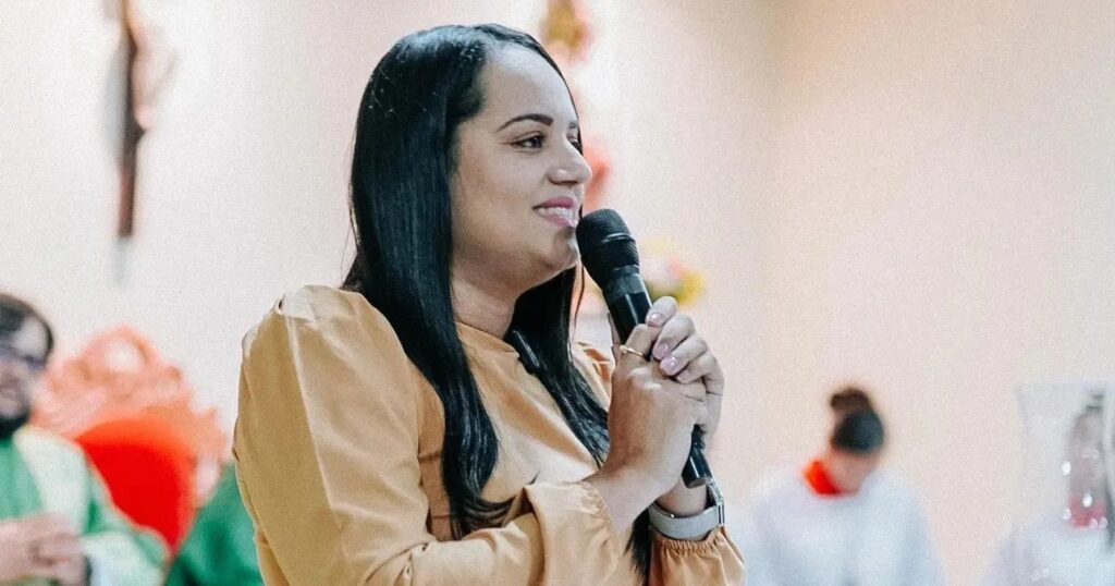 Prefeita de Capim, Carlyanne Borba — Foto: Reprodução