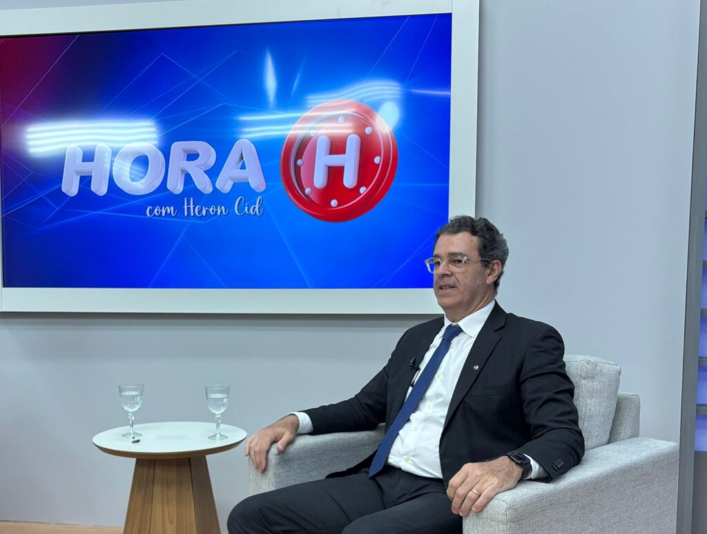 Presidente do TRE-PB, Oswaldo Trigueiro, em entrevista ao Programa Hora H - Foto: Divulgação
