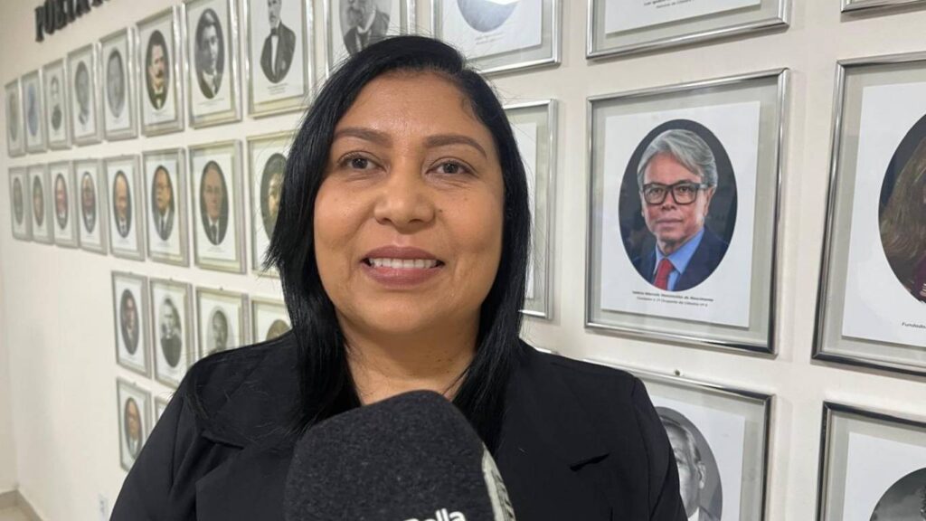 Prefeita de Marcação, Índia Ninha — Foto: Blog Lenilson Balla