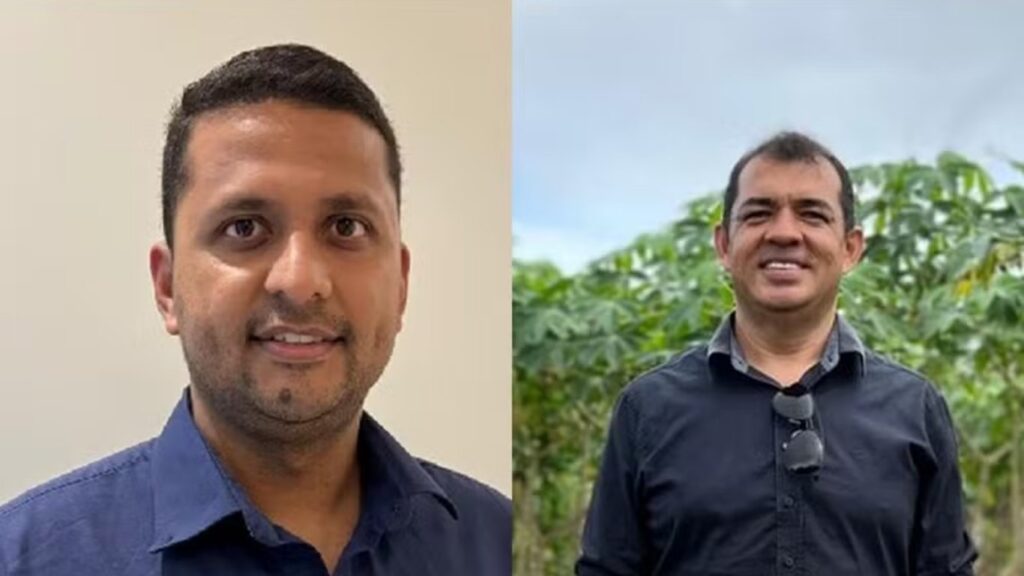 Jeferson Carvalho da Silva e Antônio Fernandes — Foto: Reprodução/TV Cabo Branco