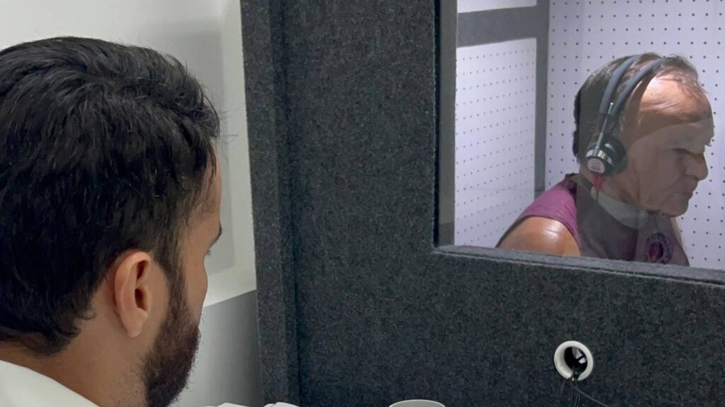 Exames serão realizados por um fonoaudiólogo especializado — Foto: Divulgação