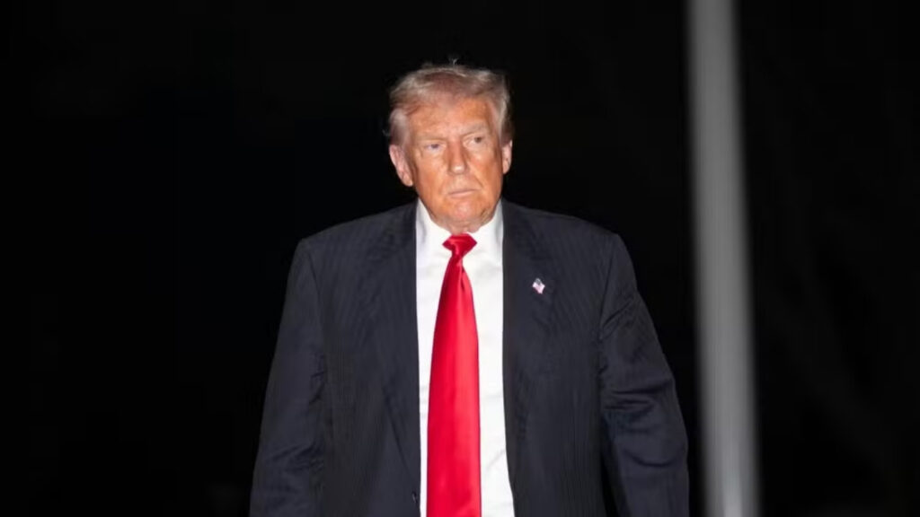 O presidente Donald Trump — Foto: Allison Robbert/AFP