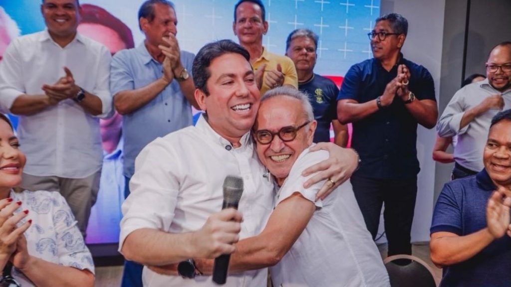 Felipe Leitão e Cícero Lucena — Foto: Redes Sociais