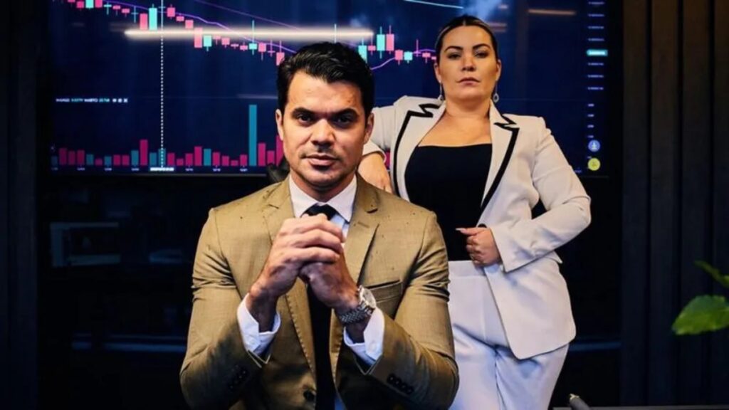 Antônio Inácio da Silva Neto, conhecido como Antônio Neto Ais, e Fabricia Ais, fundadores da Braiscompany — Foto: Reprodução/Braiscompany