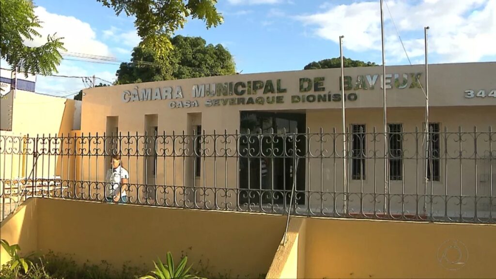 Câmara Municipal de Bayeux, PB — Foto: Reprodução/TV Cabo Branco
