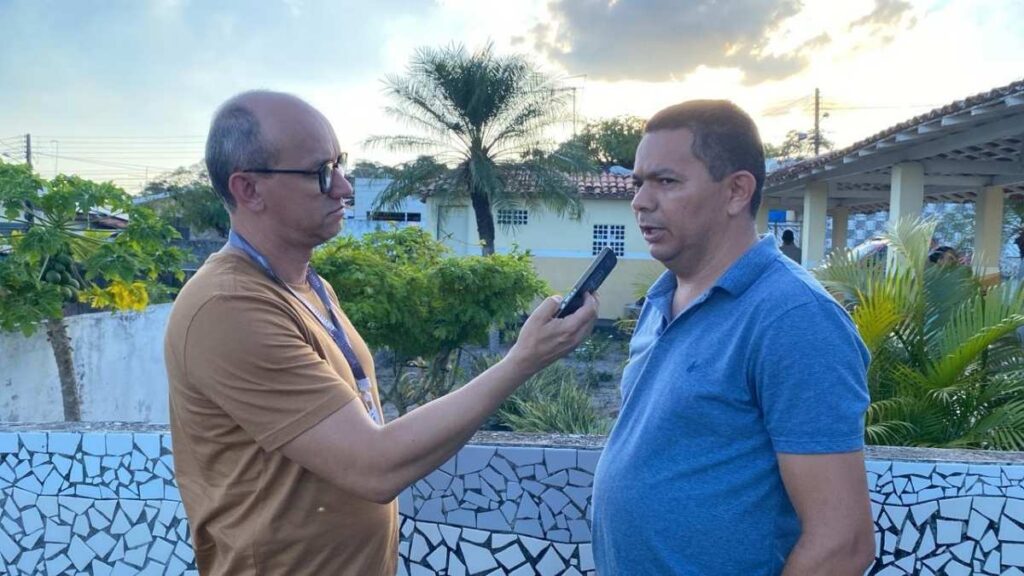 Secretário de Agricultura e Pesca de Rio Tinto, Ezequiel Firmino — Foto: Blog Lenilson Balla