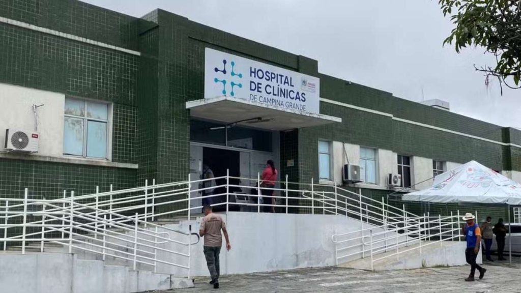 Hospital de Clínicas de Campina Grande — Foto: Artur Lira / TV Paraíba