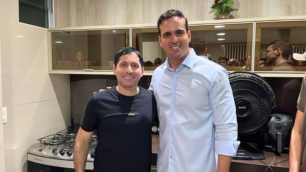 Helhinho Souza e Lucas Ribeiro — Foto: Blog Lenilson Balla