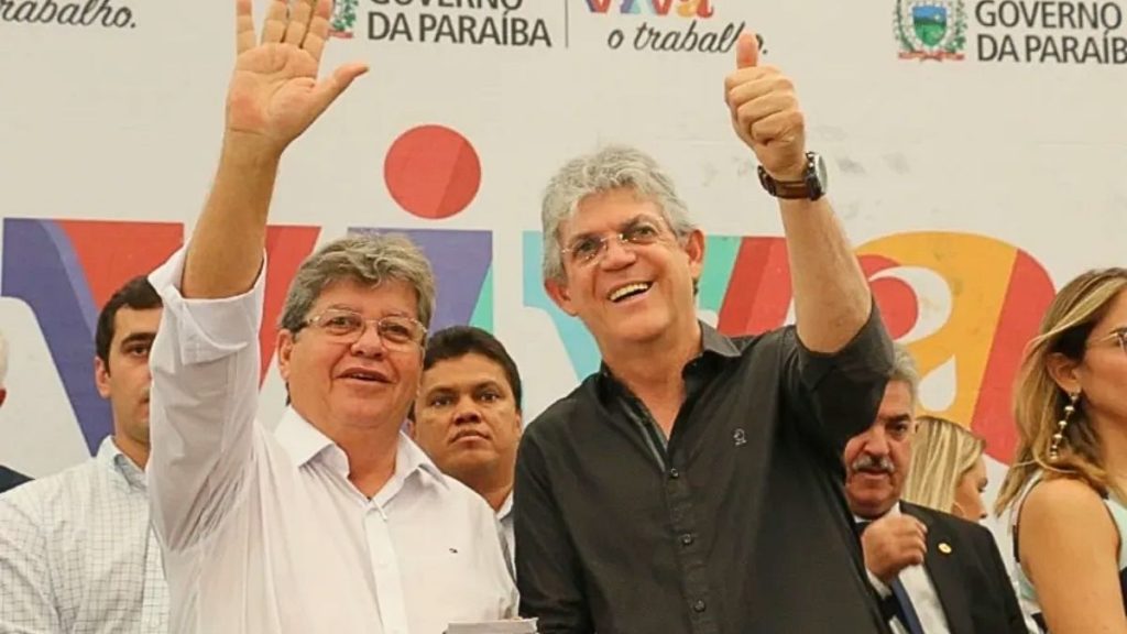 João Azevêdo e o ex-governador Ricardo Coutinho — Foto: Reprodução / internet