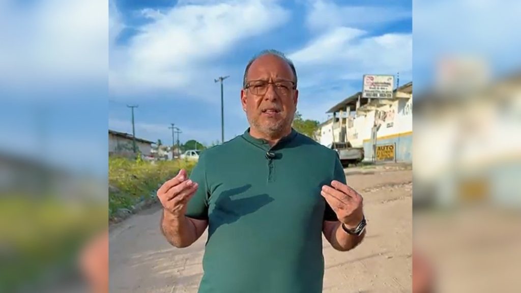 Vereador Crisanto Segundo relatou dificuldades enfrentadas por trabalhadores da área — Foto: Reprodução