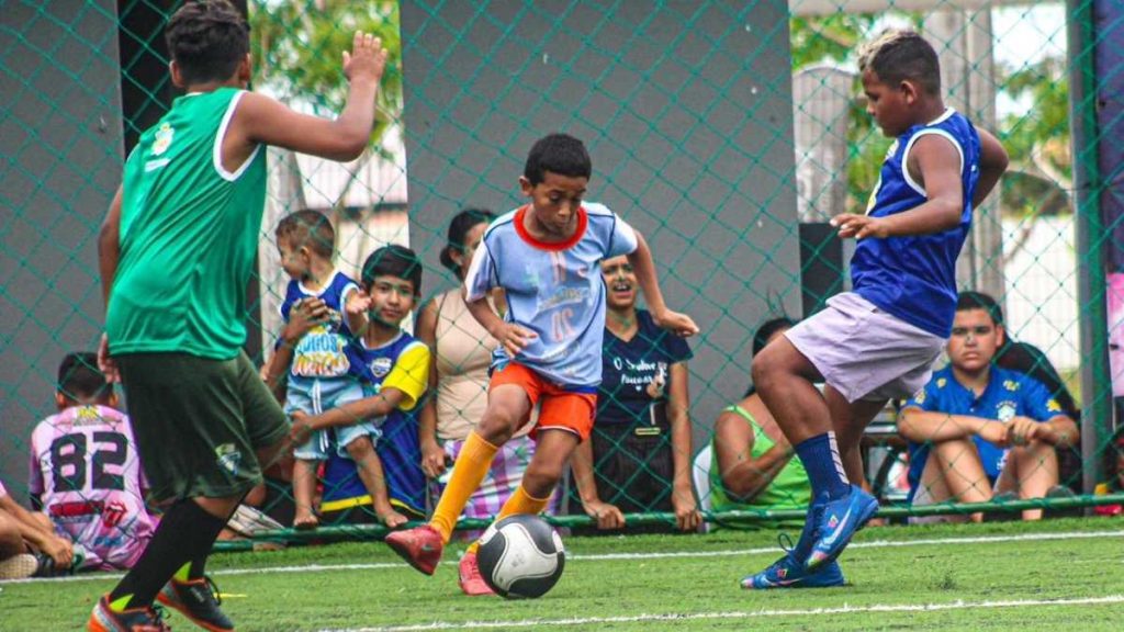Com apenas 11 anos, Davi Lucas surge como promessa do futebol no Vale do Mamanguape — Foto: Arquivo Pessoal