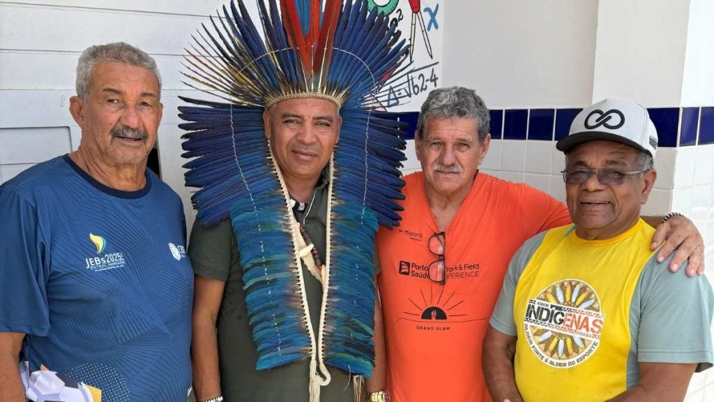 O anúncio foi feito pelo cacique Sandro, uma das lideranças responsáveis pela organização — Foto: Divulgação
