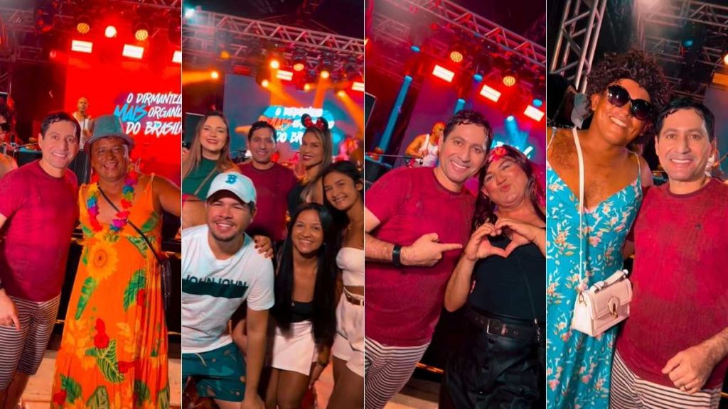 Prefeito Helhinho Souza destacou alegria, respeito e participação popular — Foto: Redes Sociais