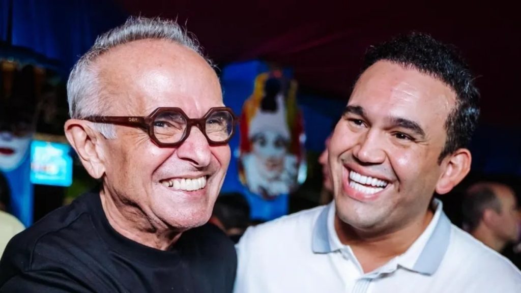 Jhony Bezerra anunciou seu apoio à pré-candidatura de Cícero Lucena — Foto: Reprodução / Instagram