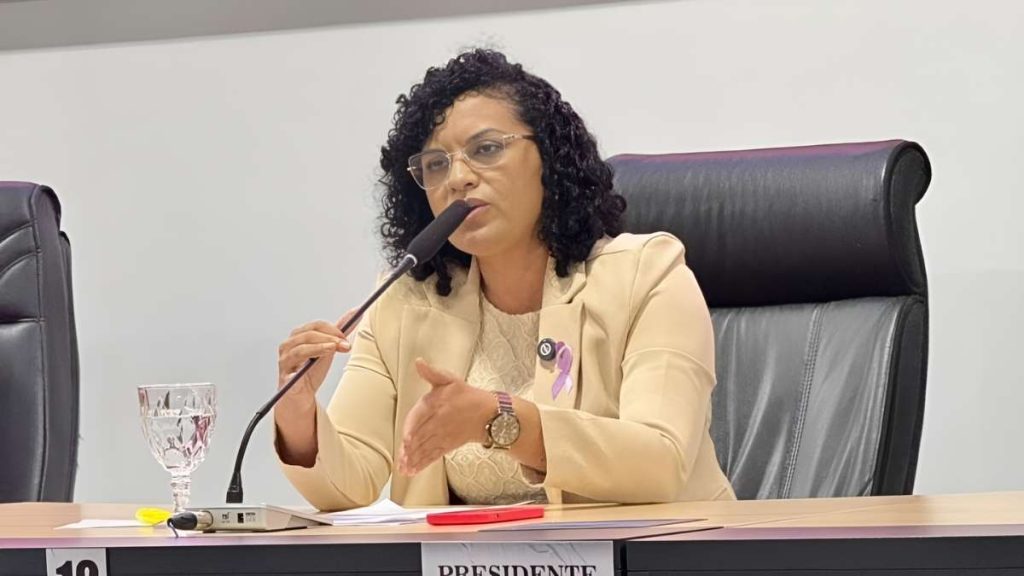 Vereadora Professora Cristina — Foto: Divulgação