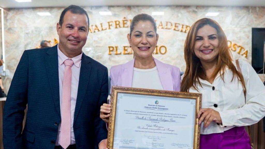 Propositura da homenagem foi de autoria do vereador Alexandre Bessa — Foto: Divulgação