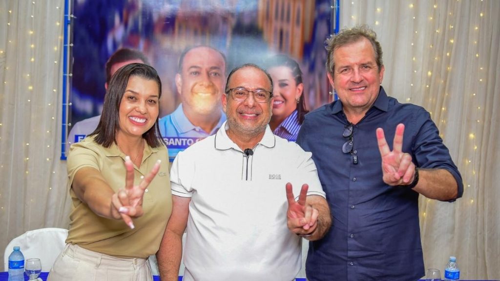 Denise Ribeiro, Crisanto Segundo e Fábio Tyrone — Foto: Divulgação