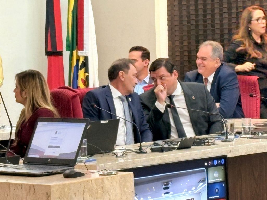 Deusdete e Taciano tomaram posse como novos conselheiros do TCE-PB – Foto: Wallisson Bezerra