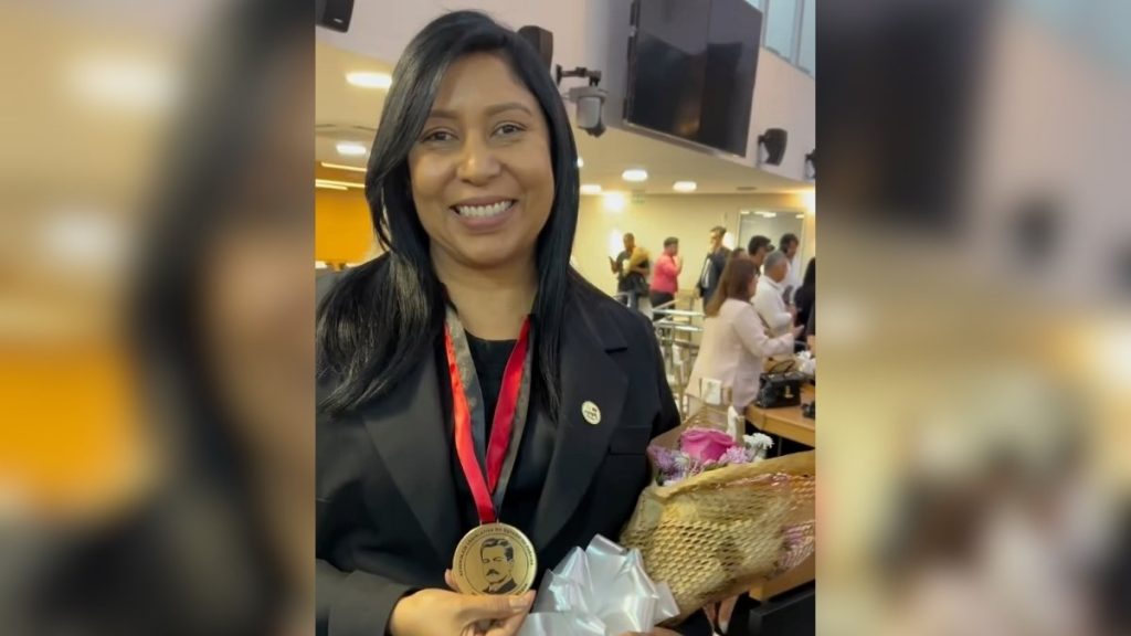 Ellys Oliveira classificou o momento como um dos mais marcantes de sua trajetória pública e pessoal — Foto: Reprodução