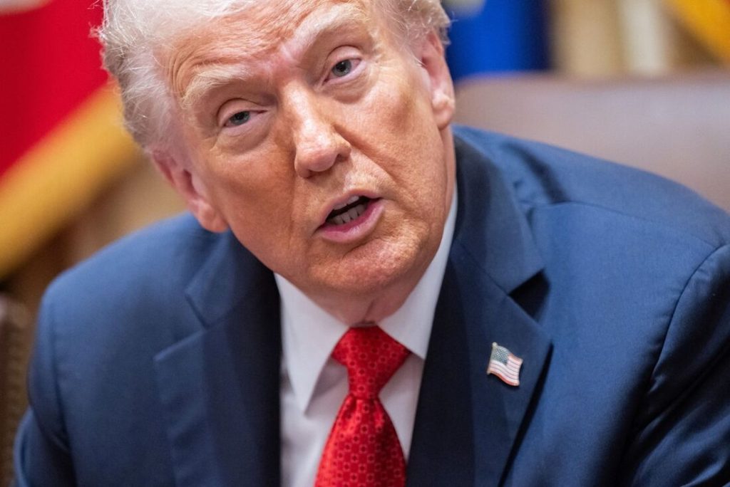 Presidente dos EUA, Donald Trump - Foto: Saul Loeb/AFP