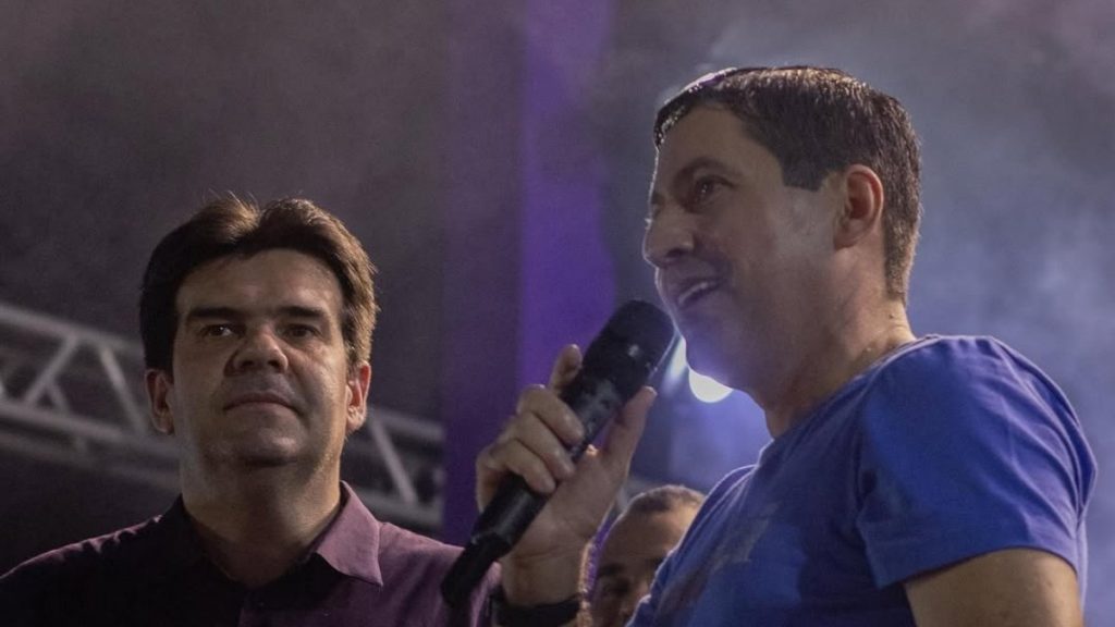 Prefeito Helhinho recebeu lideranças a exemplo do deputado Eduardo Carneiro — Foto: Reprodução / Redes Sociais