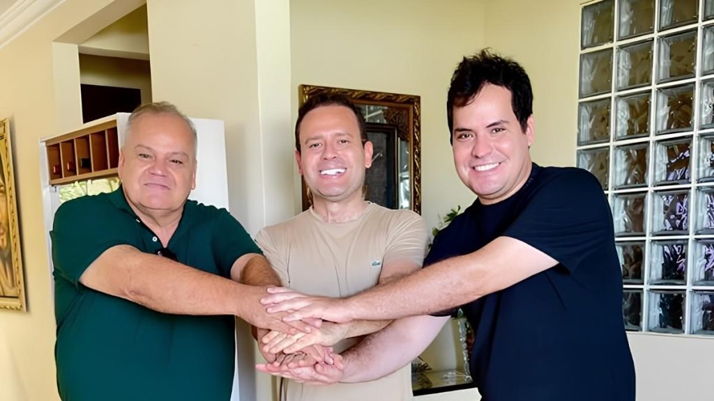 Eduardo Brito amplia base política com apoio de Walter Brito Filho e Fabrinni Brito — Foto: Divulgação