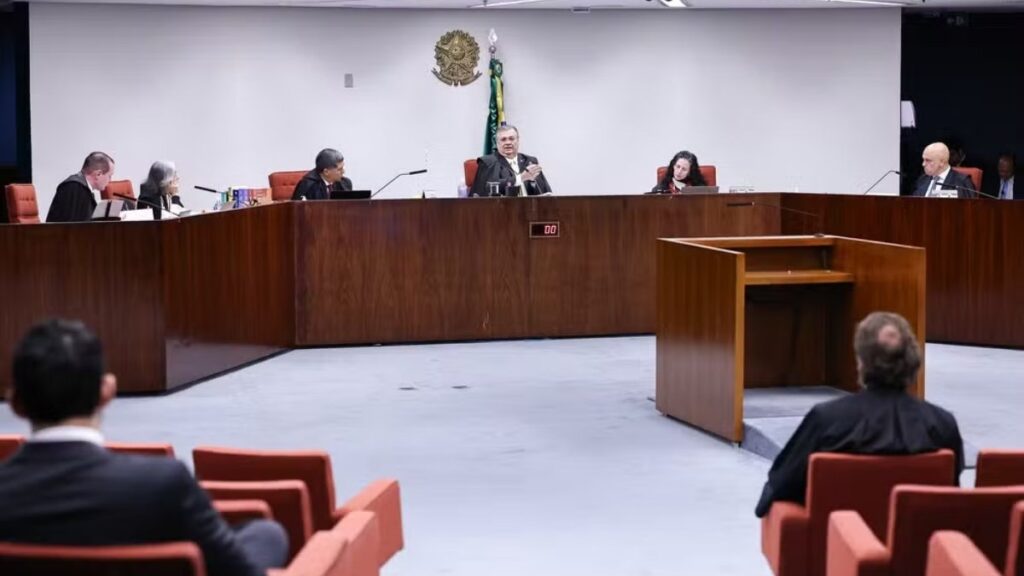 Sessão da Primeira Turma do STF no dia 19 de maio de 2026 — Foto: Antonio Augusto/STF