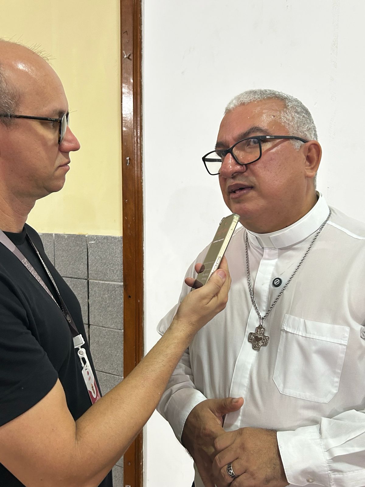 Padre Josemar Lima, pároco da Paróquia Santa Rita de Cássia — Foto: Lenilson Balla