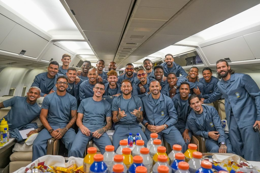 Delegação da Seleção Brasileira de Futebol - Foto: Nelson Terme/CBF