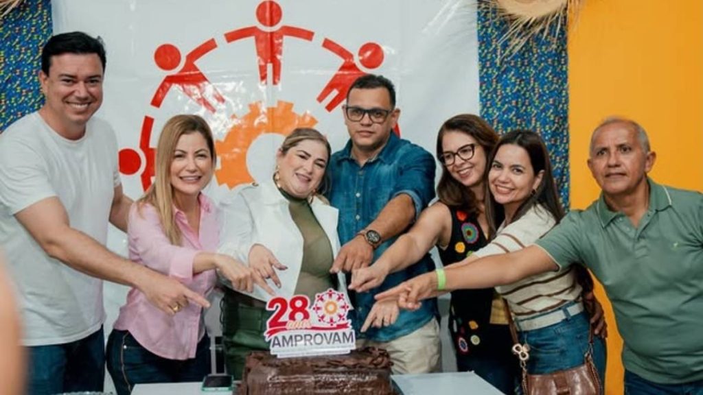 Danielle do Vale prestigia celebração dos 28 anos da AMPROVAM em Mamanguape — Foto: Redes Sociais