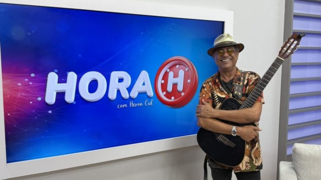 Maciel Melo, cantor e compositor nordestino, em entrevista ao Programa Hora H, da TV Norte Paraíba