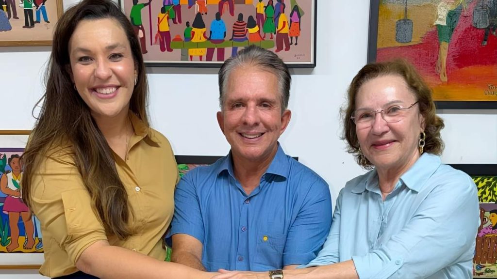 Camila Toscano, Nabor e Léa Toscano - Foto: Divulgação